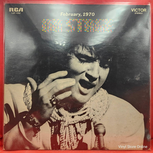 Elvis Presley ‎– On Stage - February, 1970 - Vinyl Store Online