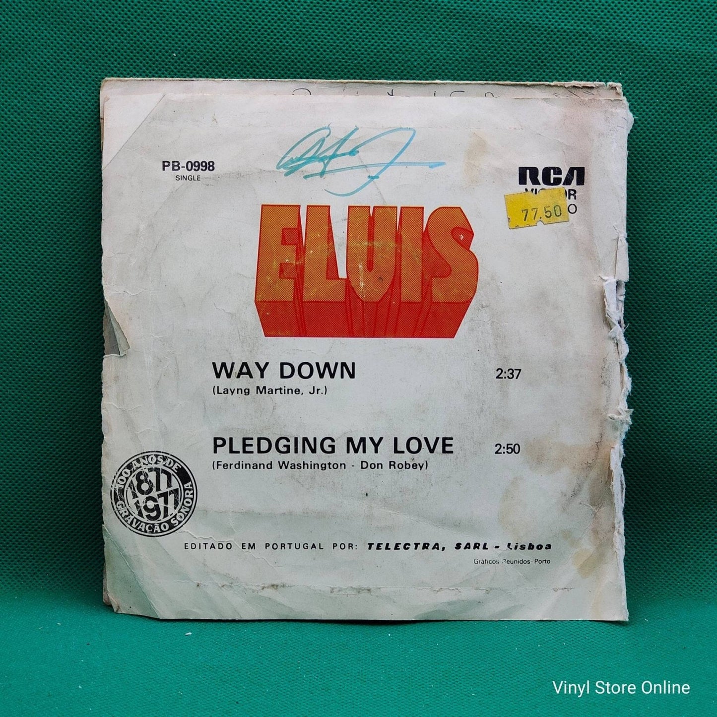 Elvis ‎– Way Down - Vinyl Store Online