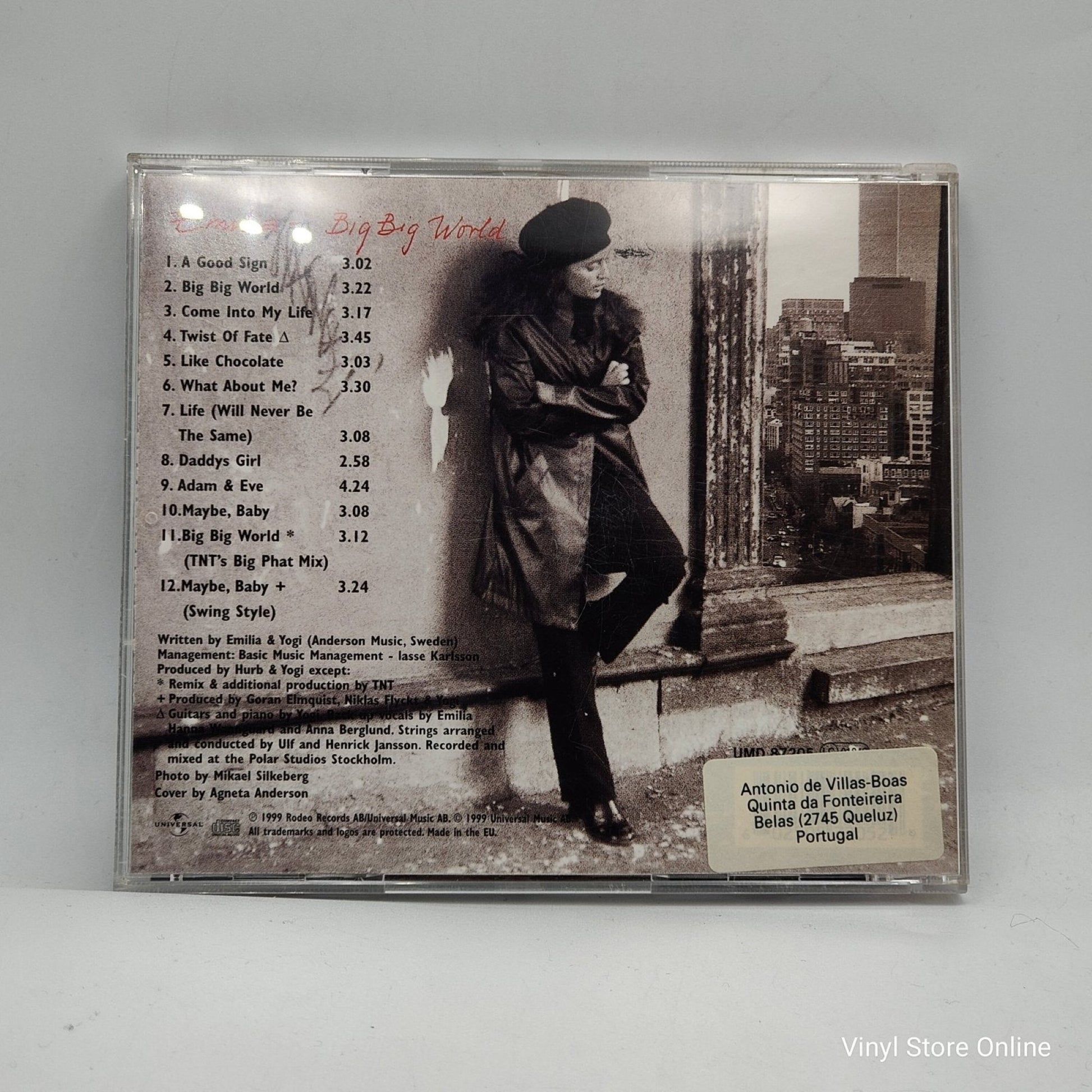 Emilia ‎– Big Big World - Vinyl Store Online