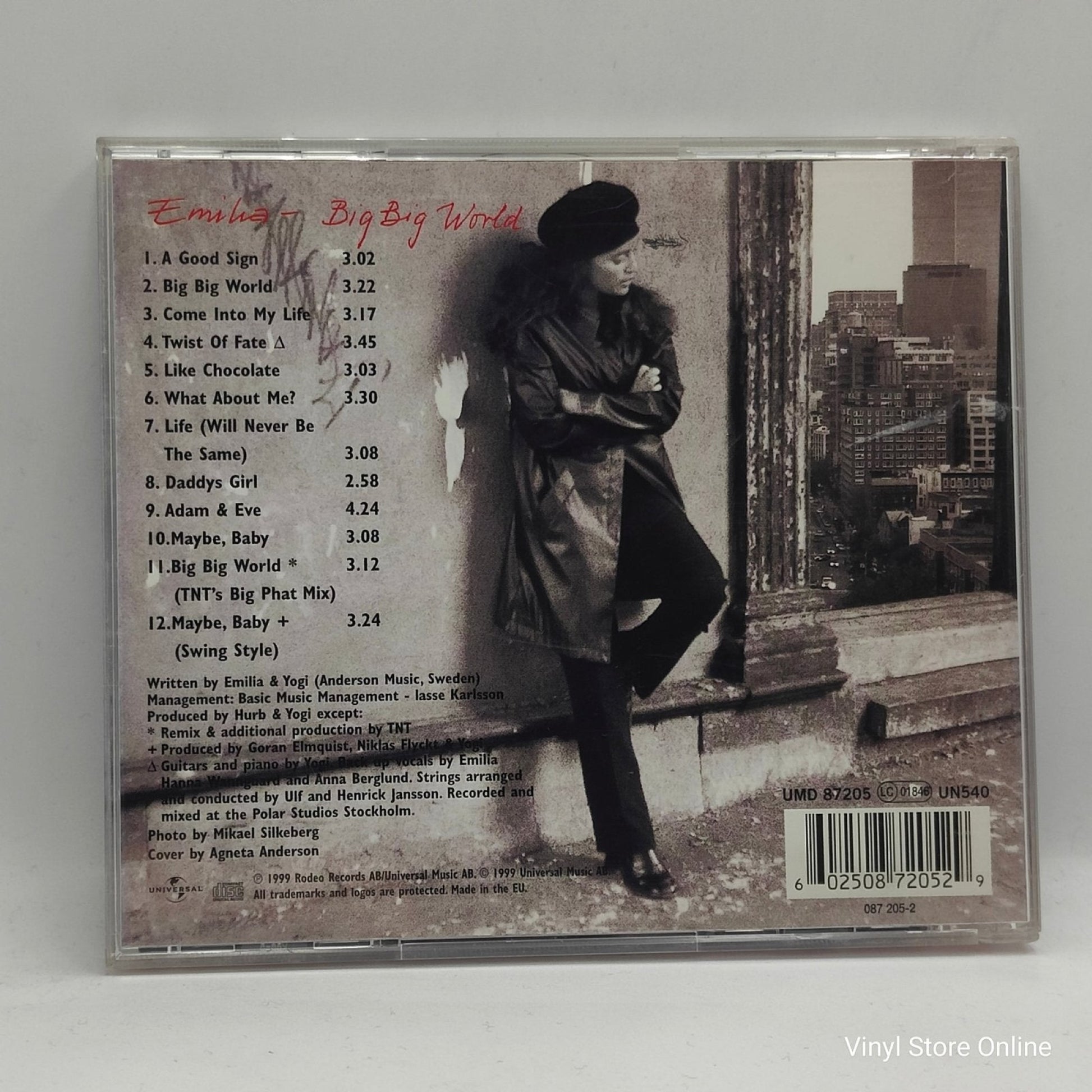 Emilia ‎– Big Big World - Vinyl Store Online