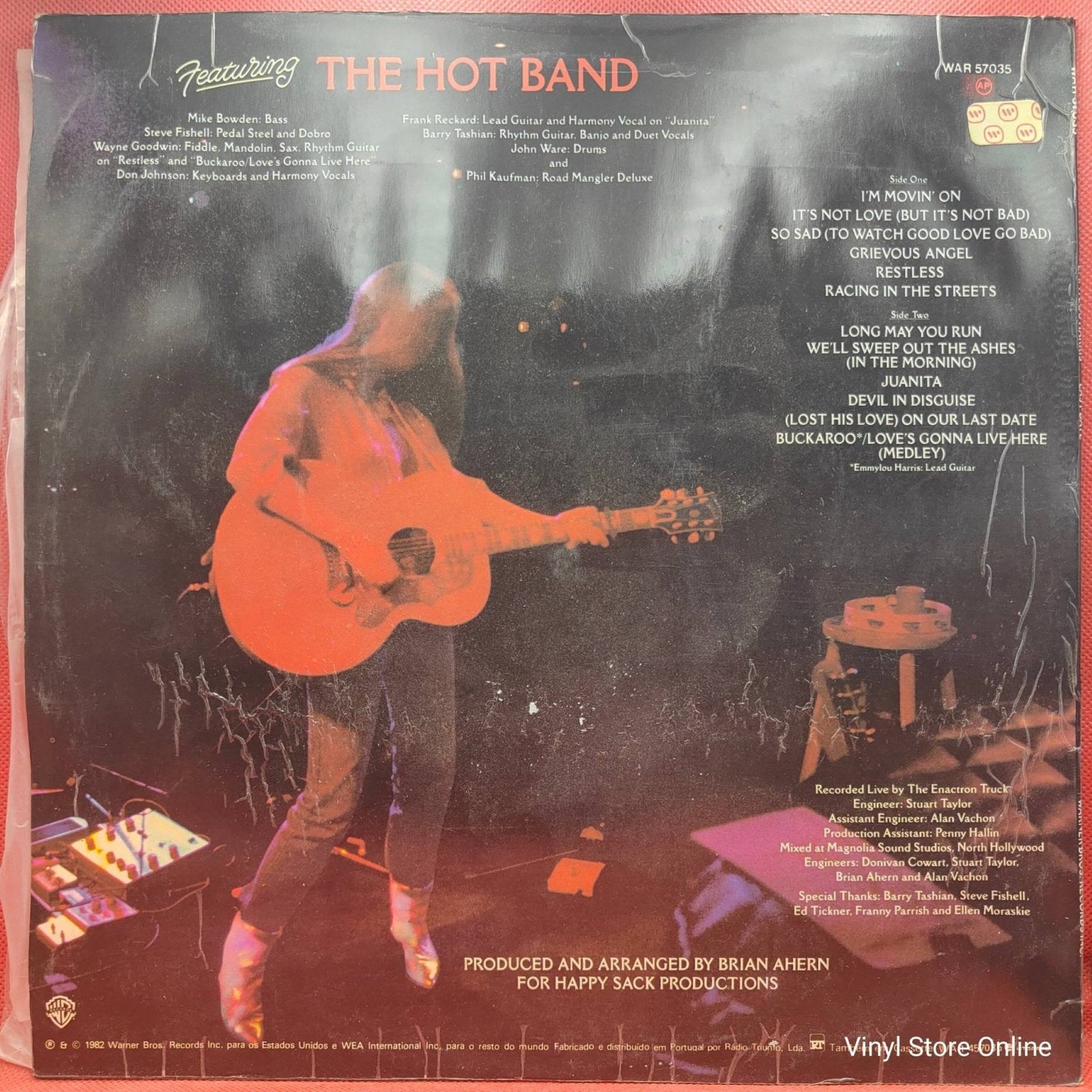 Emmylou Harris ‎– Last Date - Vinyl Store Online