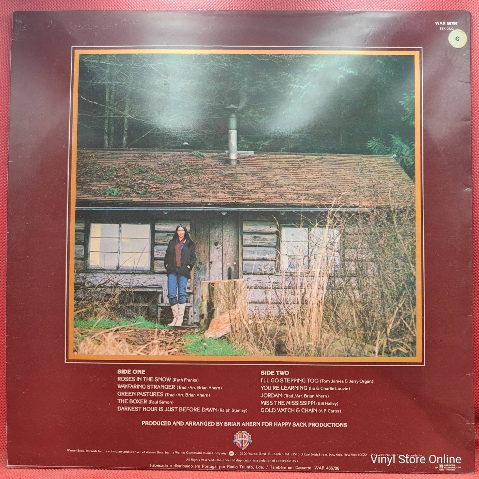 Emmylou Harris ‎– Roses In The Snow - Vinyl Store Online