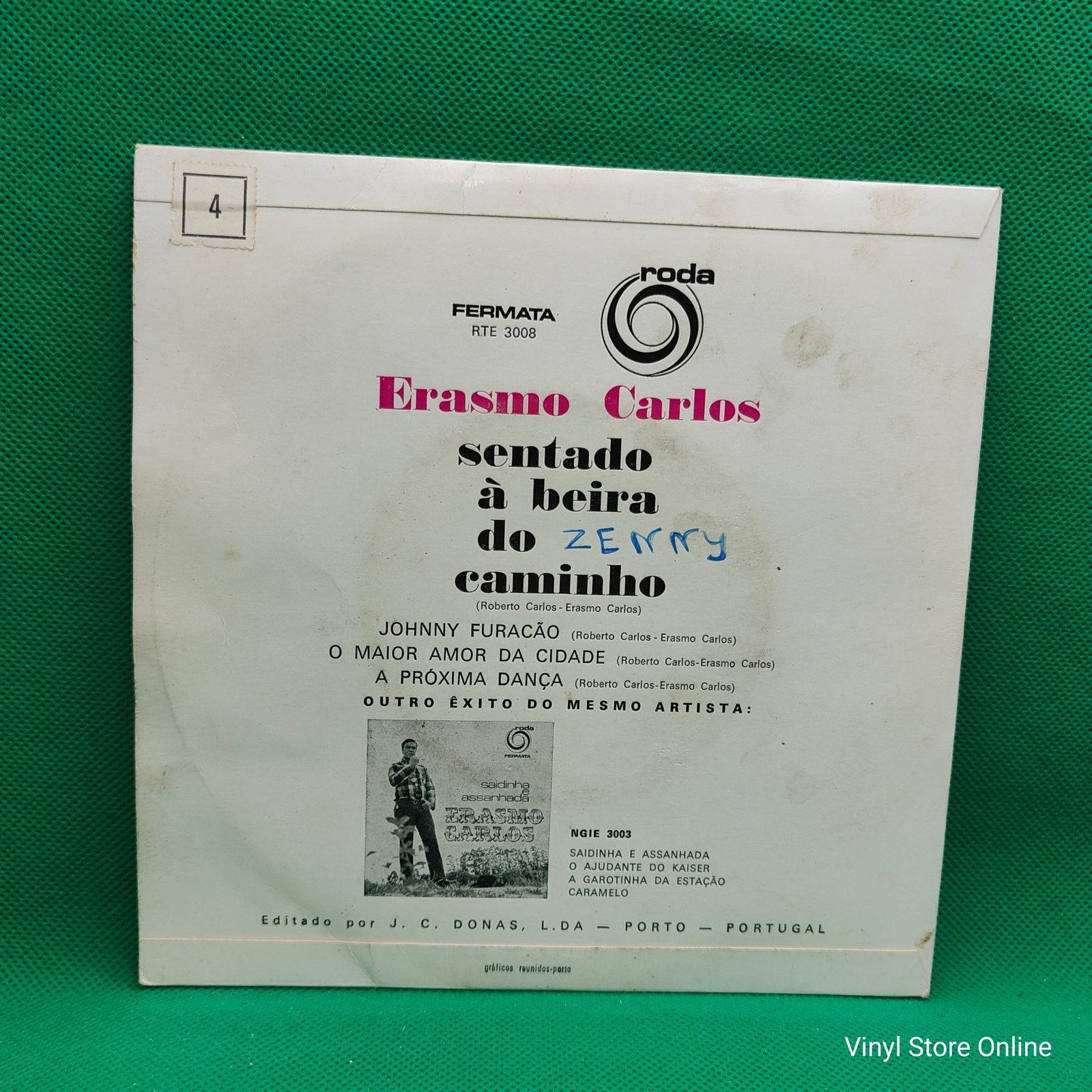 Erasmo Carlos ‎– Sentado À Beira Do Caminho - Vinyl Store Online