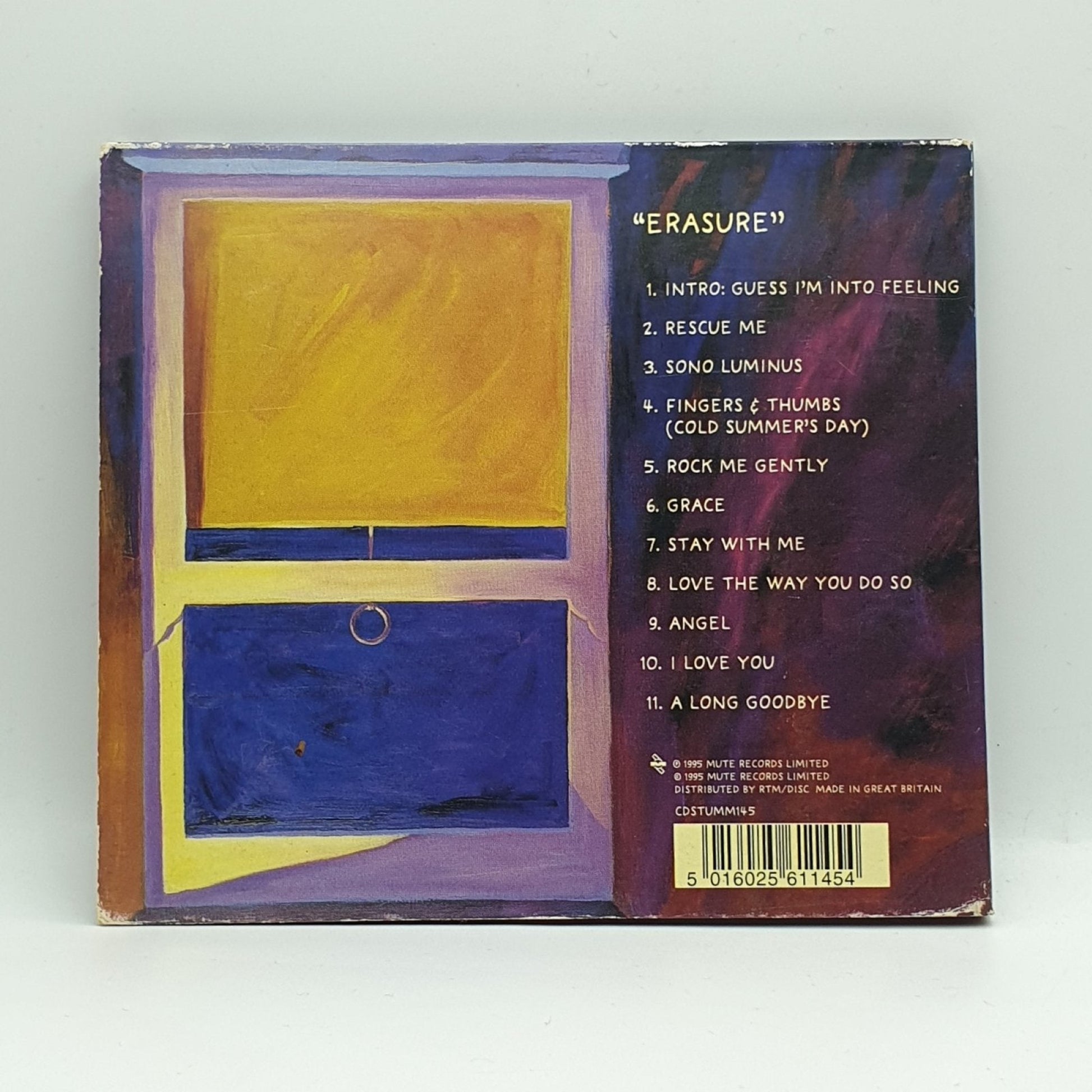 Erasure ‎– Erasure - Vinyl Store Online