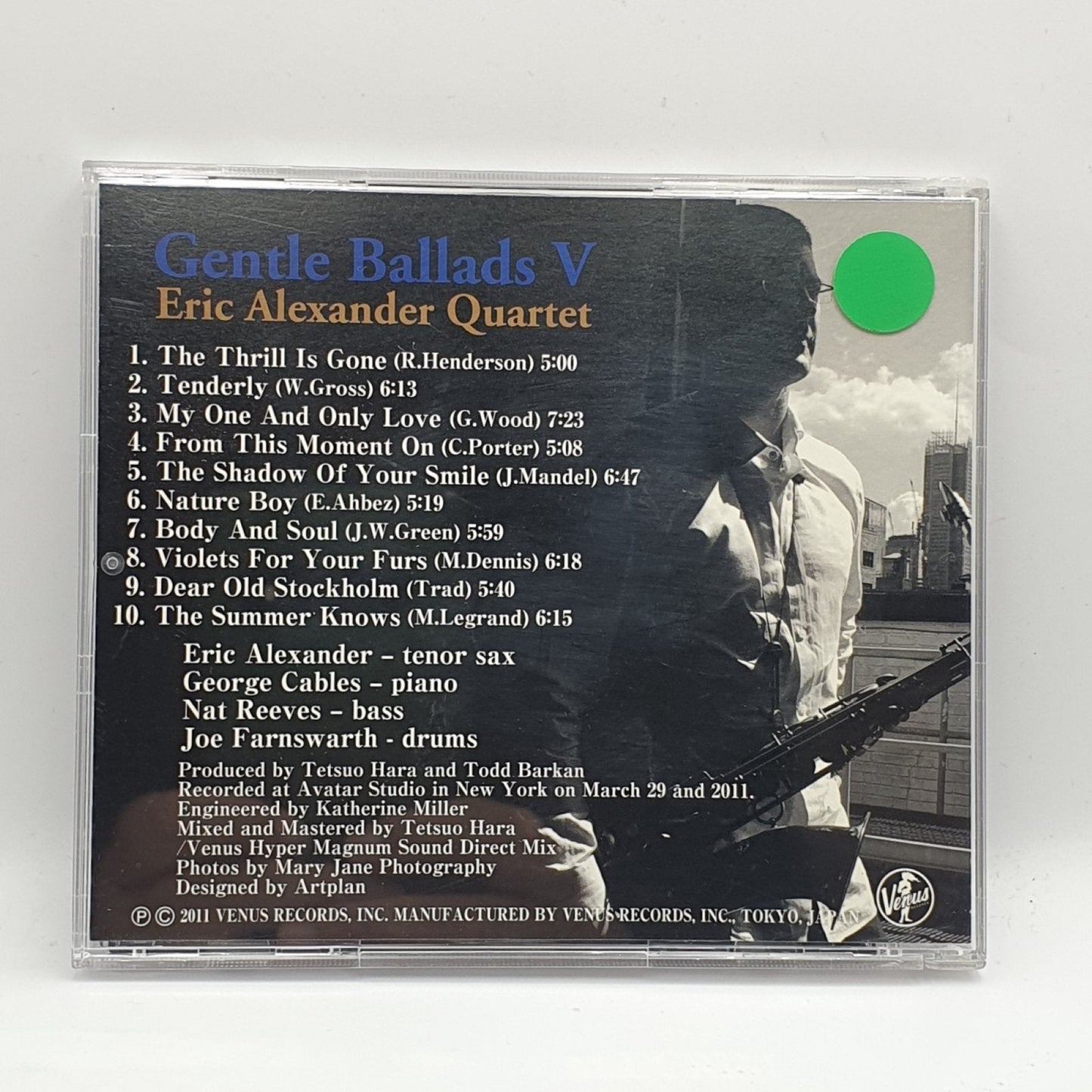 Eric Alexander Quartet ‎– Gentle Ballads V - Vinyl Store Online