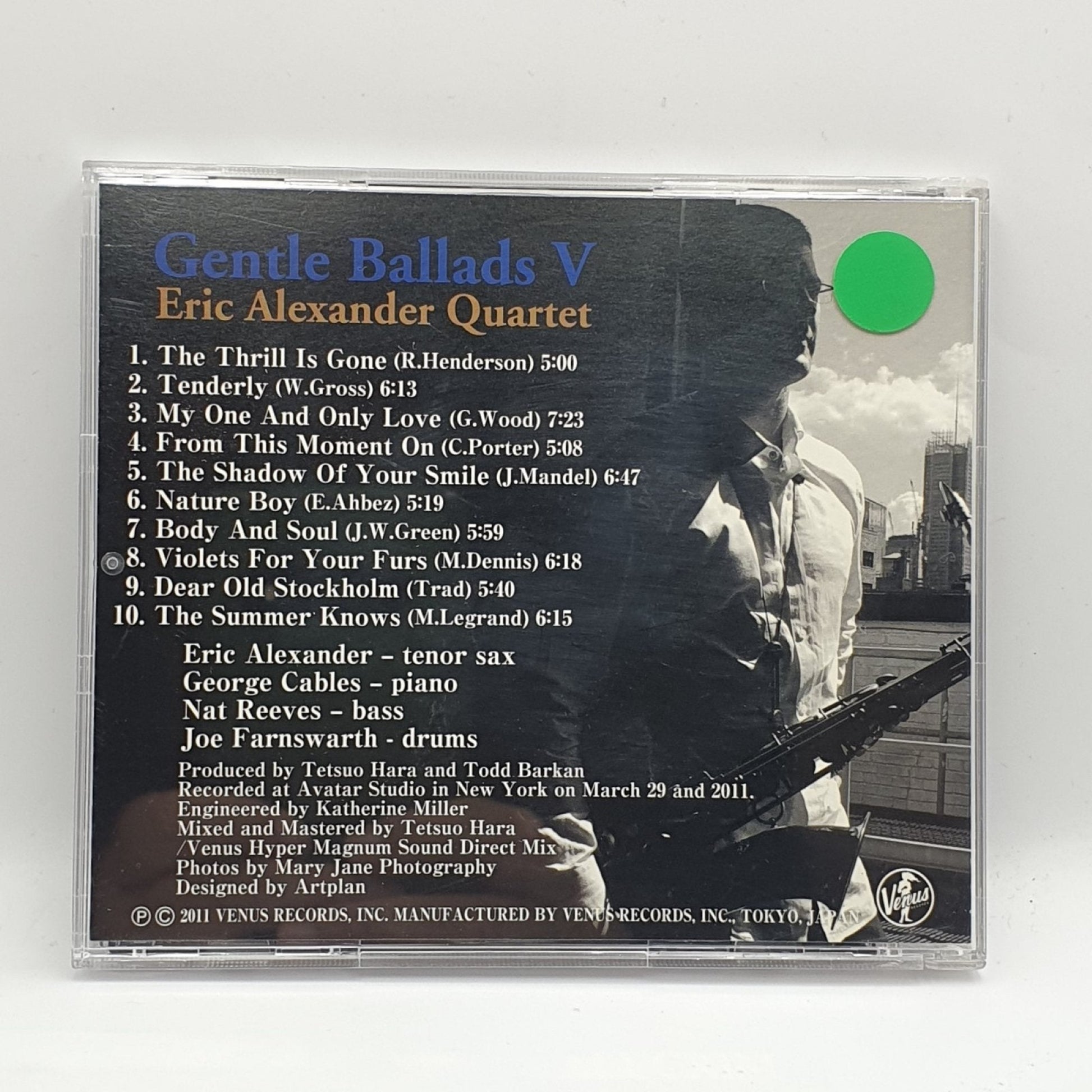 Eric Alexander Quartet ‎– Gentle Ballads V - Vinyl Store Online