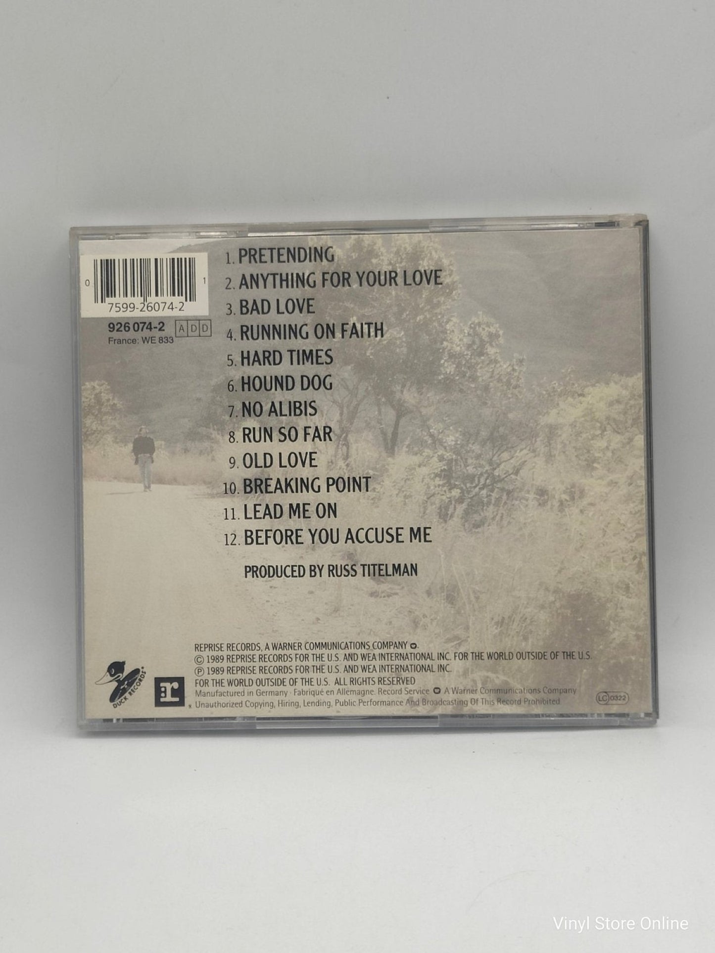 Eric Clapton ‎– Journeyman - Vinyl Store Online
