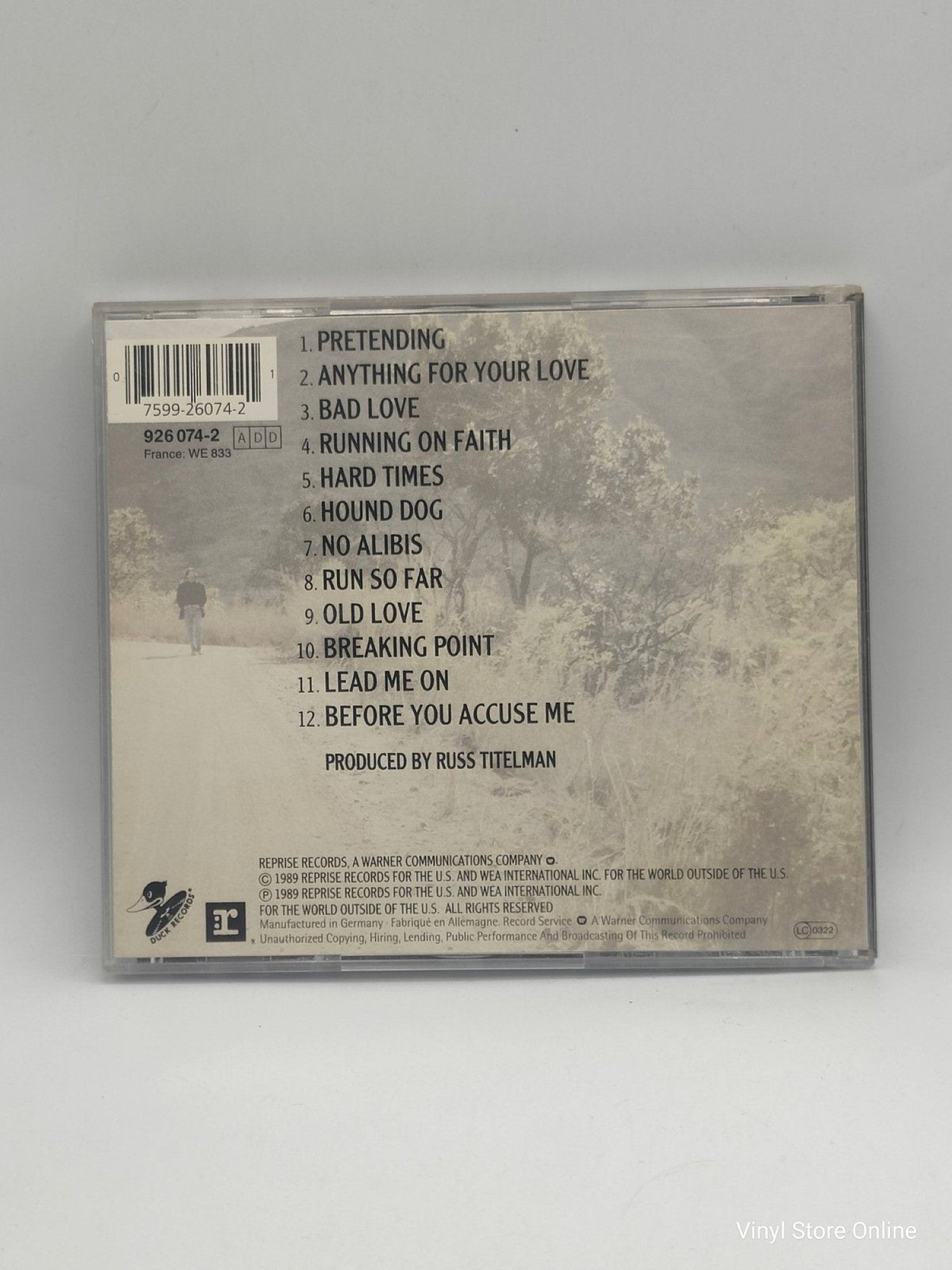 Eric Clapton ‎– Journeyman - Vinyl Store Online
