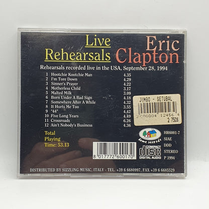 Eric Clapton – Live Rehearsals - Vinyl Store Online