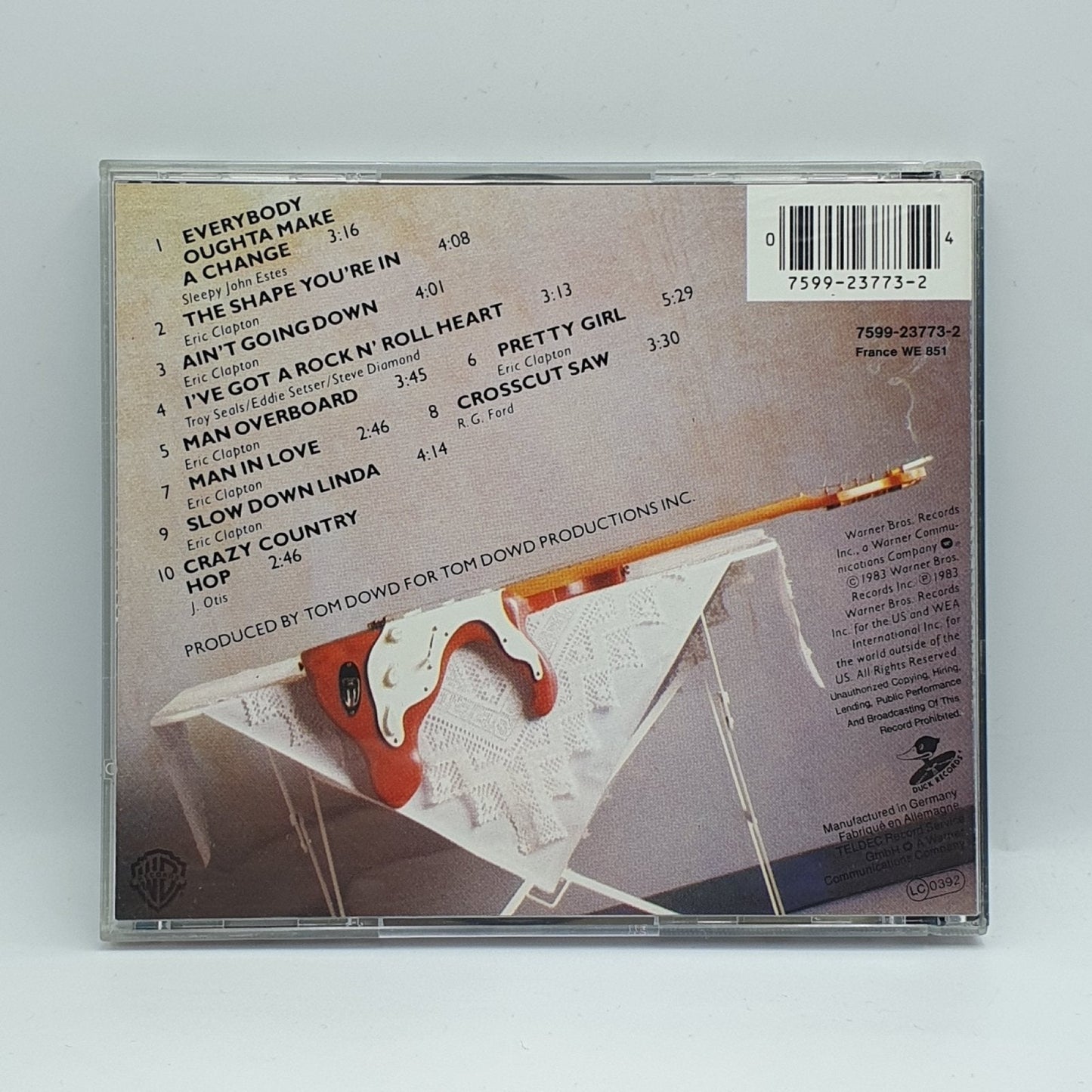 Eric Clapton ‎– Money And Cigarettes - Vinyl Store Online