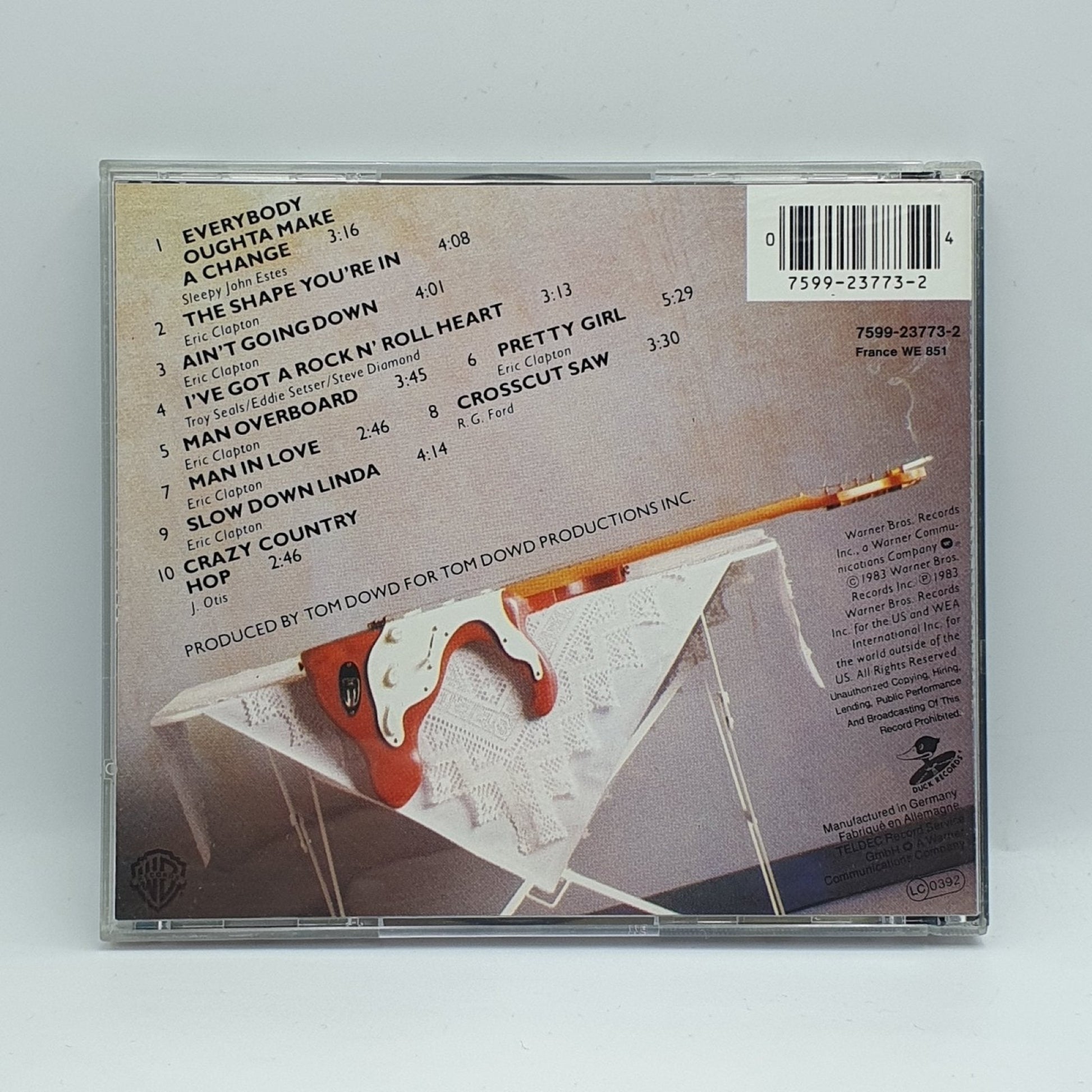 Eric Clapton ‎– Money And Cigarettes - Vinyl Store Online