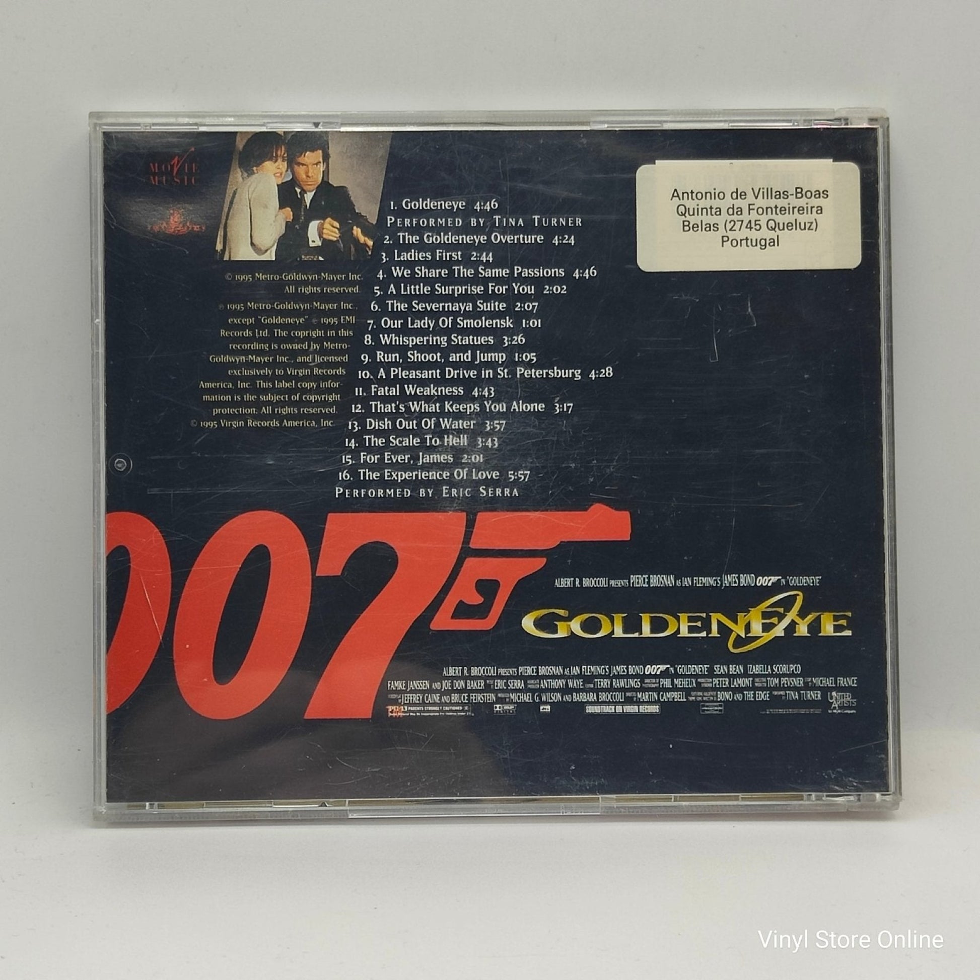 Eric Serra ‎– Goldeneye (OST) - Vinyl Store Online