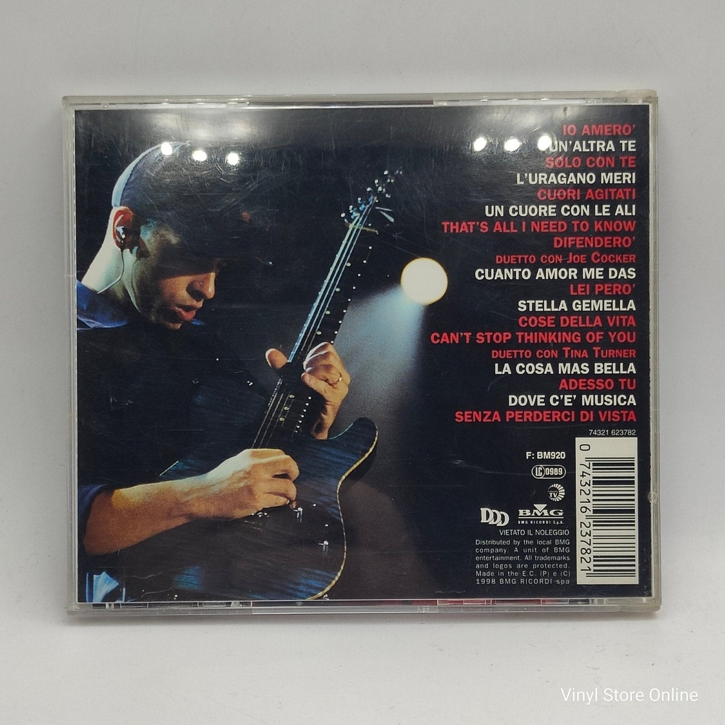 Eros Ramazzotti ‎– Eros Live - Vinyl Store Online