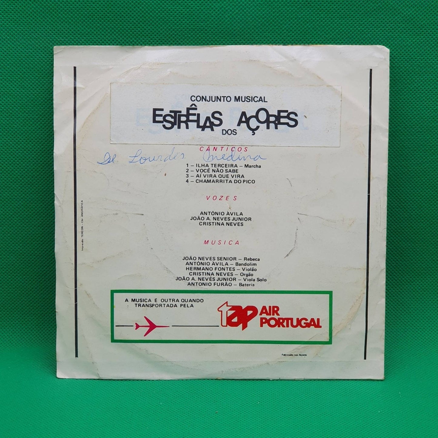 Estrelas dos Acores ‎– Conjunto Musical Estrelas Dos Acores - Vinyl Store Online