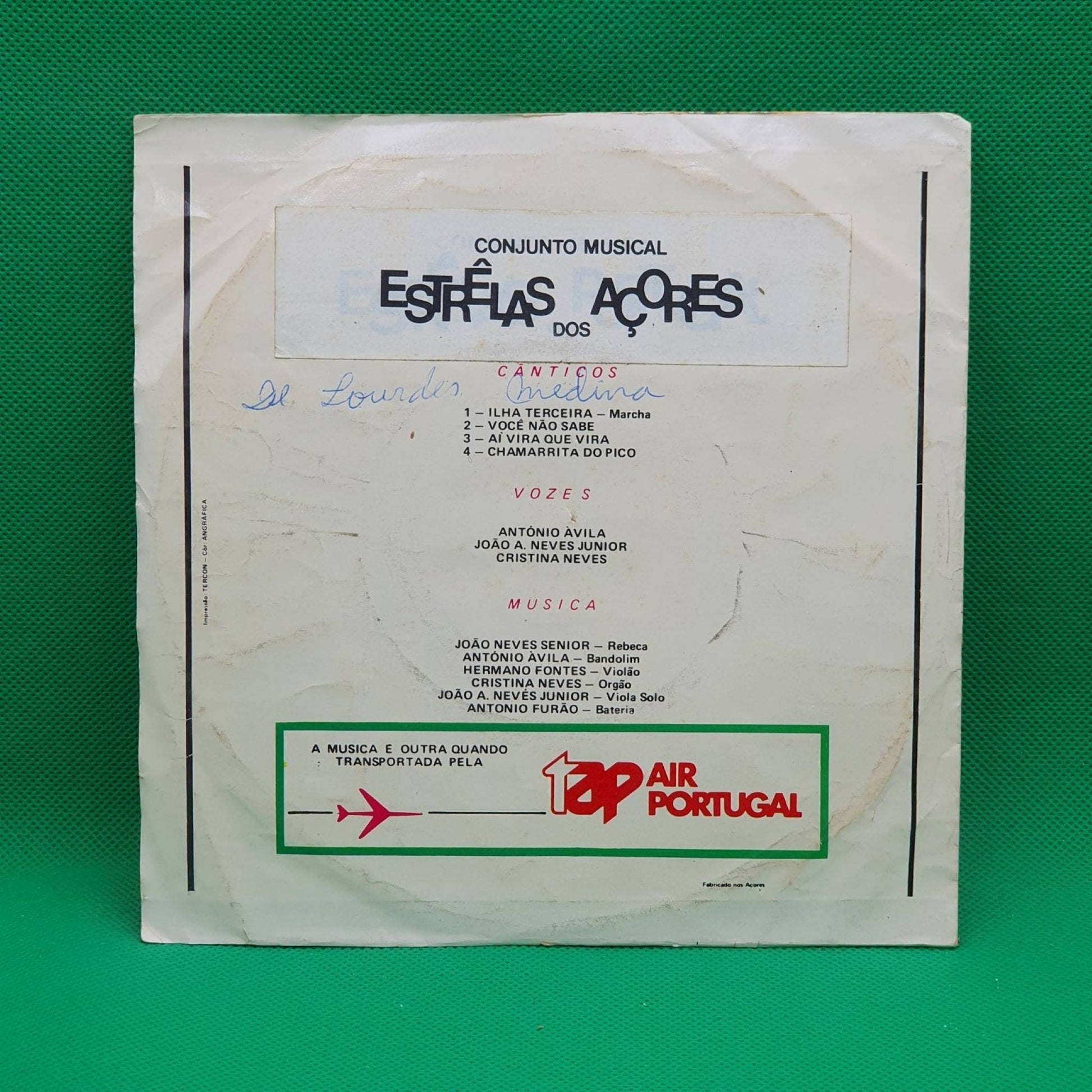 Estrelas dos Acores ‎– Conjunto Musical Estrelas Dos Acores - Vinyl Store Online