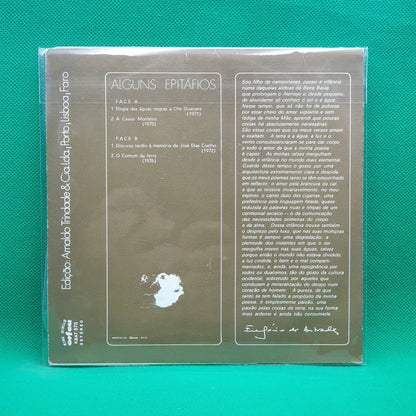 Eugénio de Andrade ‎– Alguns Epitáfios - Vinyl Store Online