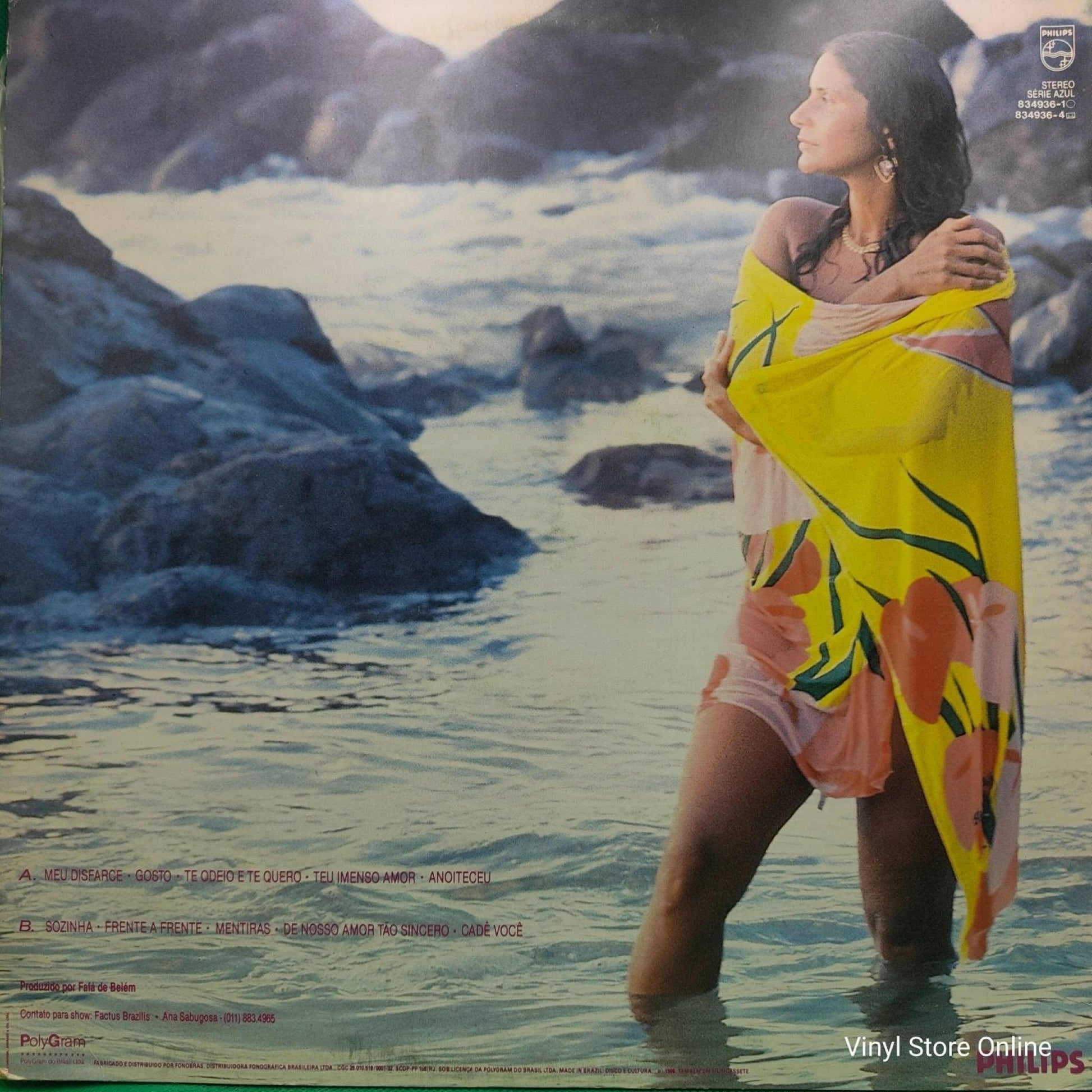 Fafá ‎– Sozinha - Vinyl Store Online