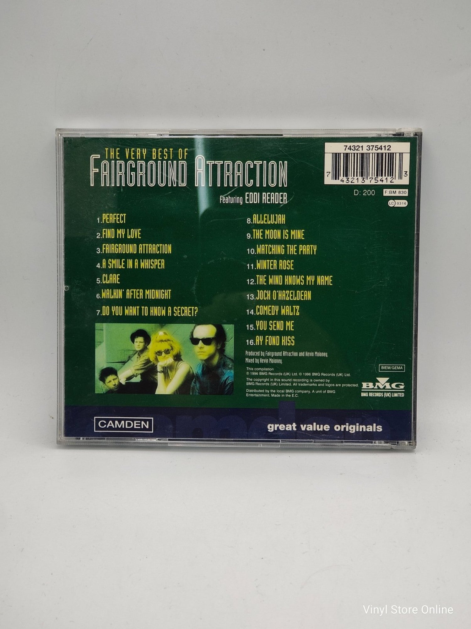 Fairground Attraction Featuring Eddi Reader ‎– The Very Best Of Fairground Attraction - Vinyl Store Online