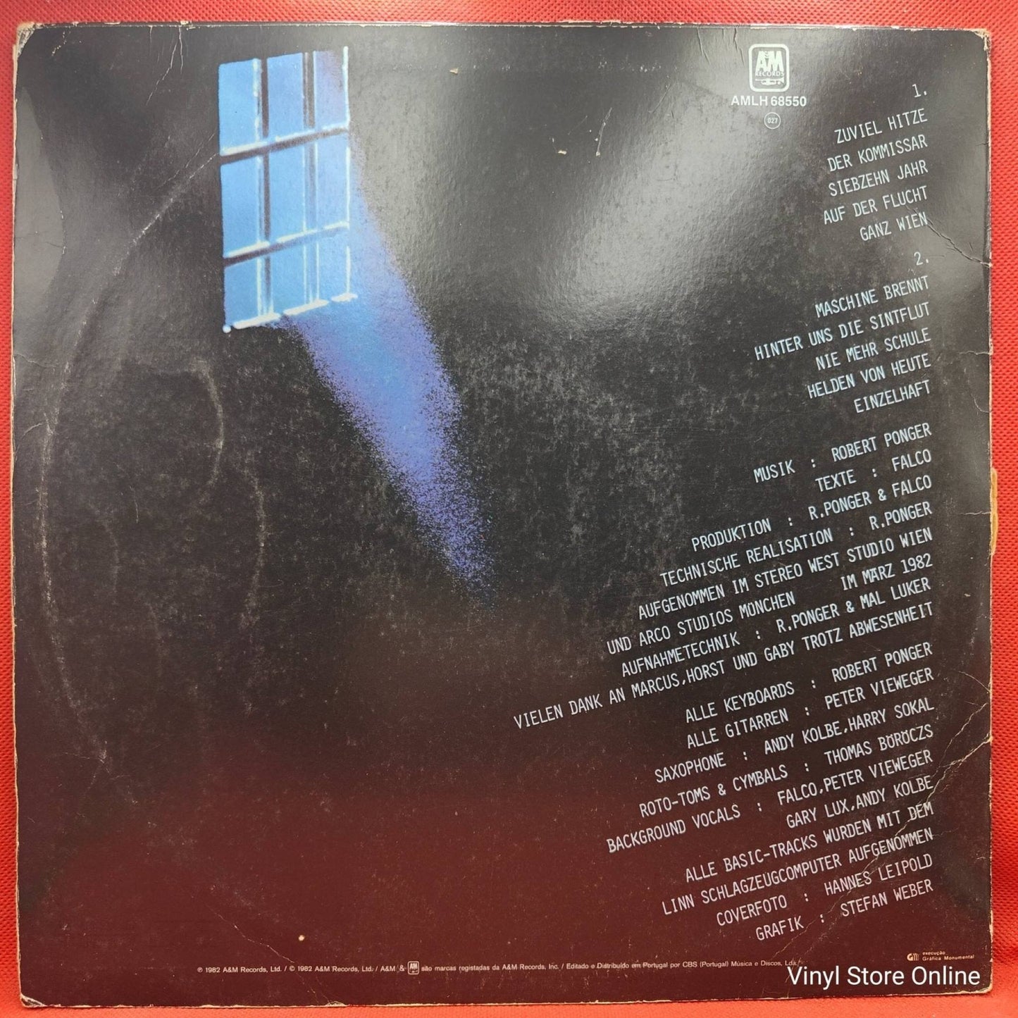Falco ‎– Einzelhaft - Vinyl Store Online