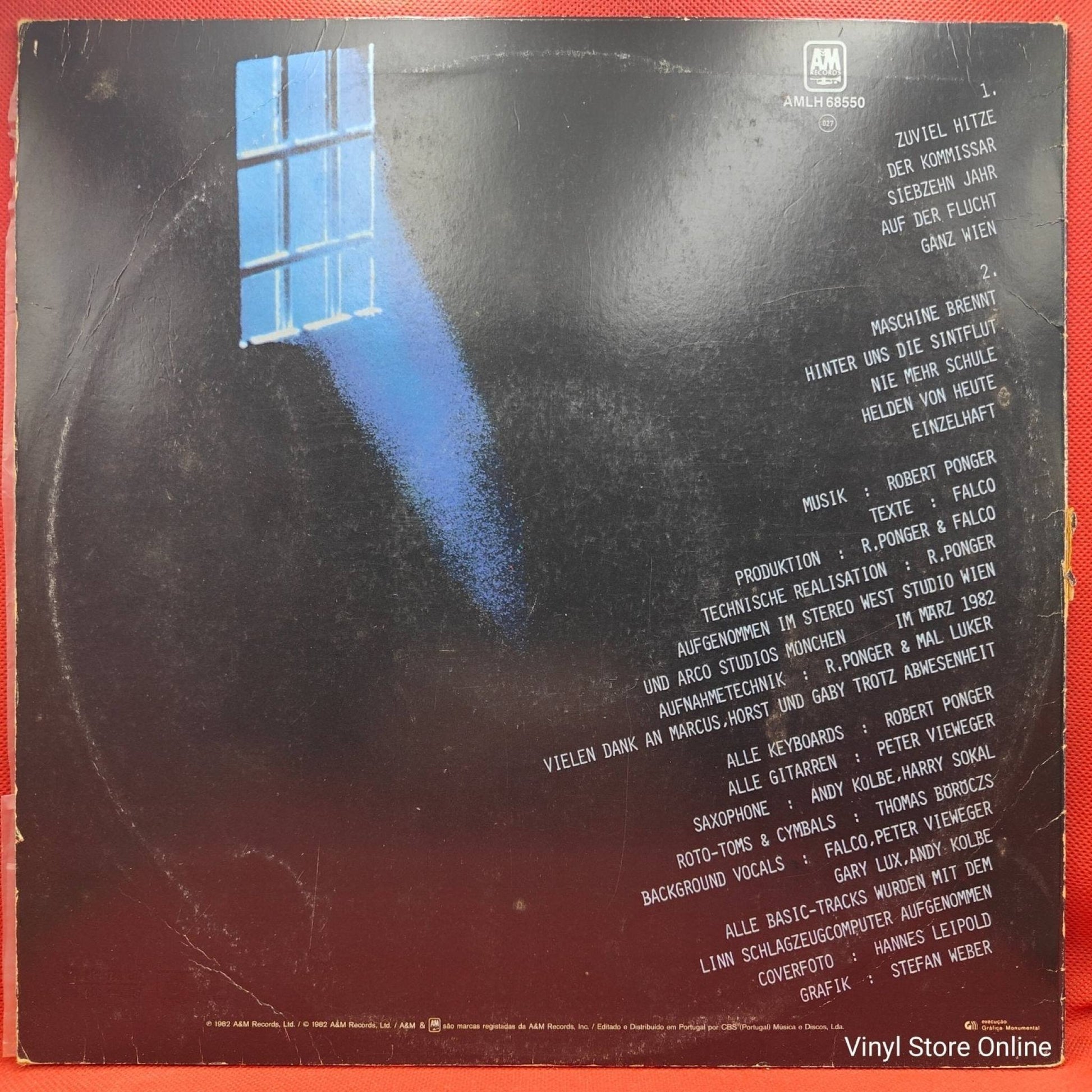 Falco ‎– Einzelhaft - Vinyl Store Online
