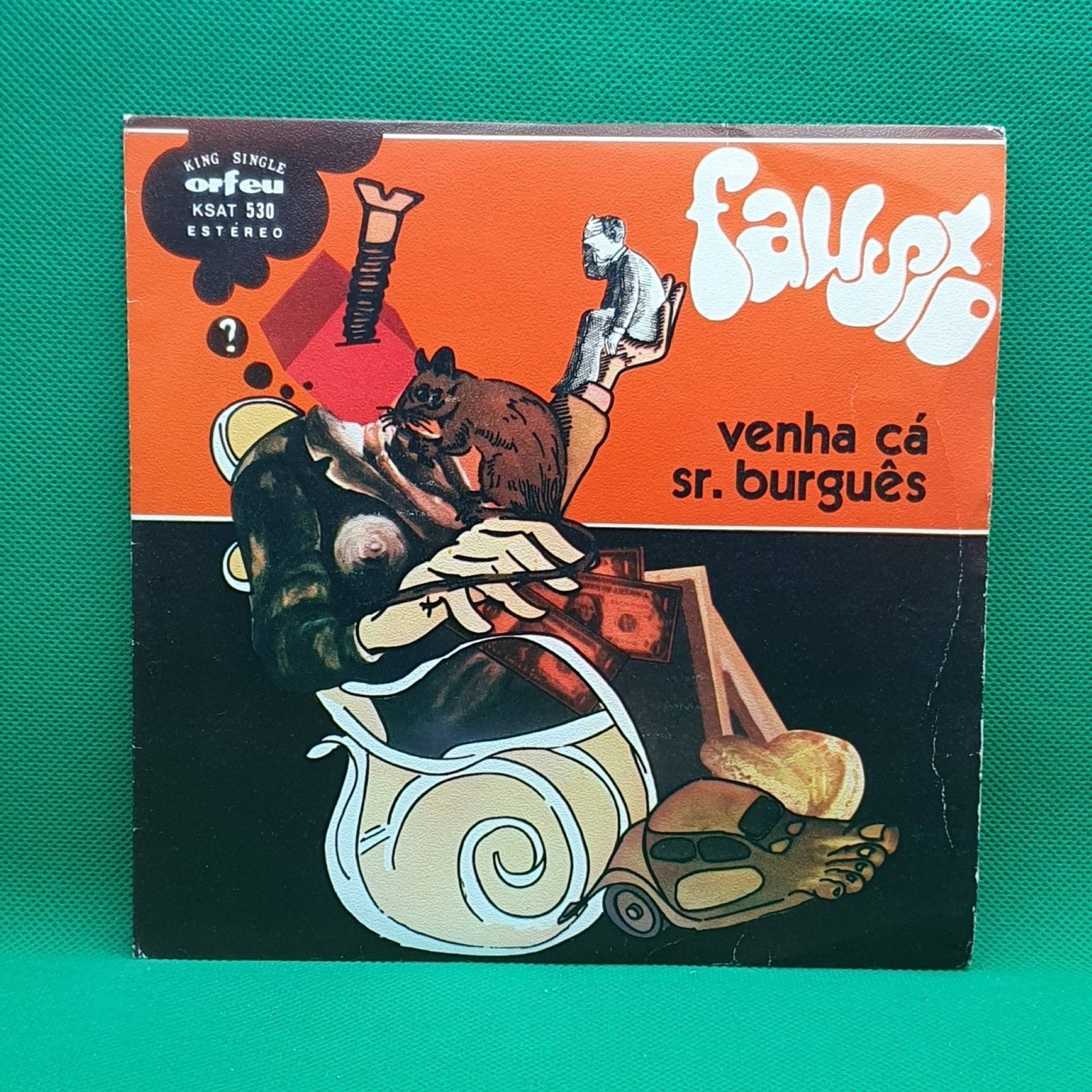 Fausto ‎– Venha Cá Sr. Burguês - Vinyl Store Online