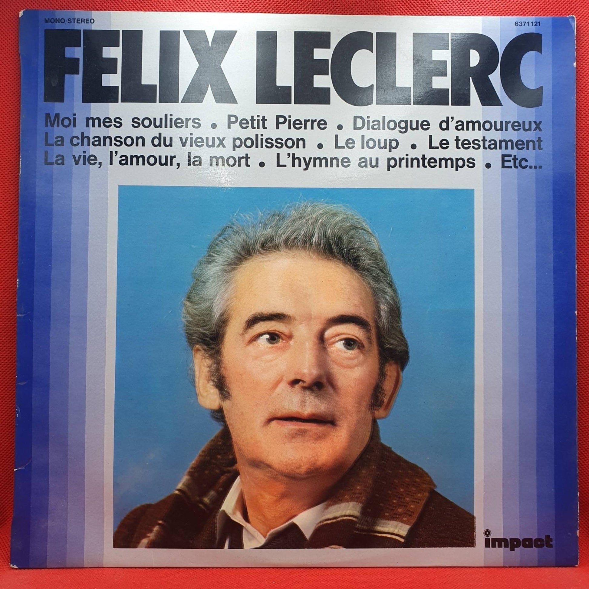 Félix Leclerc ‎– Félix Leclerc - Vinyl Store Online