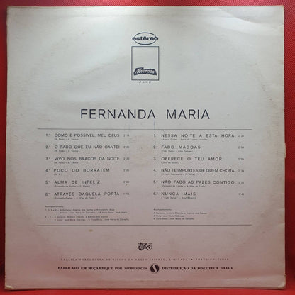 Fernanda Maria ‎– Fado Mágoas - Vinyl Store Online