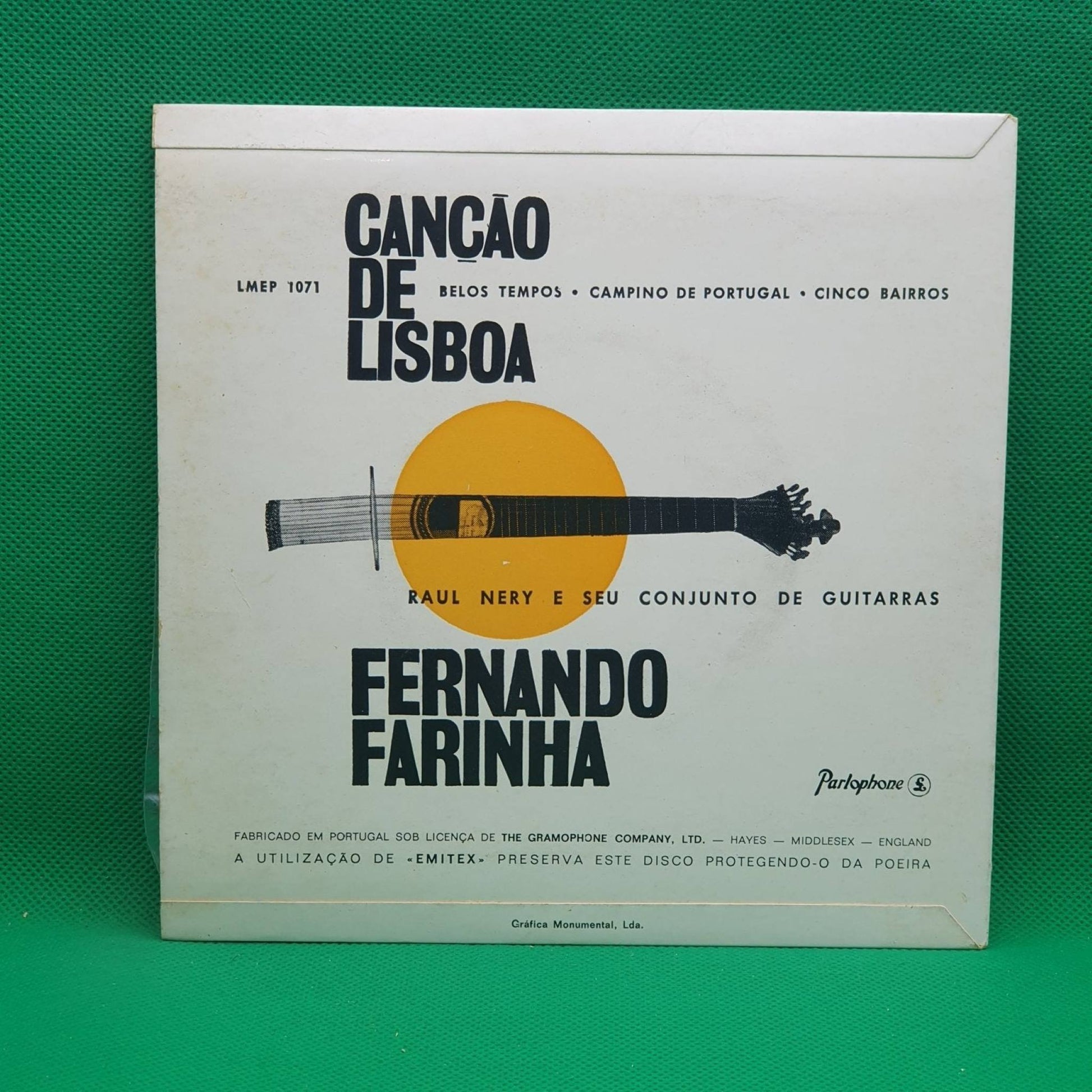 Fernando Farinha – Canção De Lisboa - Vinyl Store Online