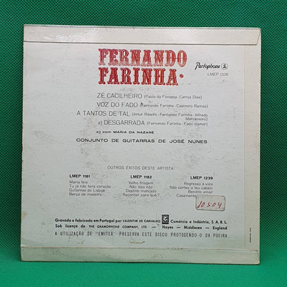 Fernando Farinha ‎– Zé Cacilheiro - Vinyl Store Online