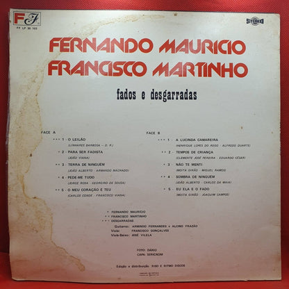 Fernando Maurício, Francisco Martinho ‎– Fados E Desgarradas - Vinyl Store Online