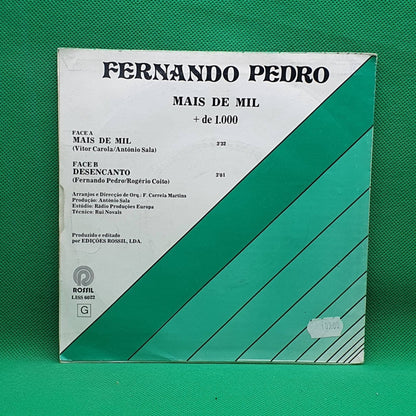 Fernando Pedro ‎– Mais De Mil - Vinyl Store Online