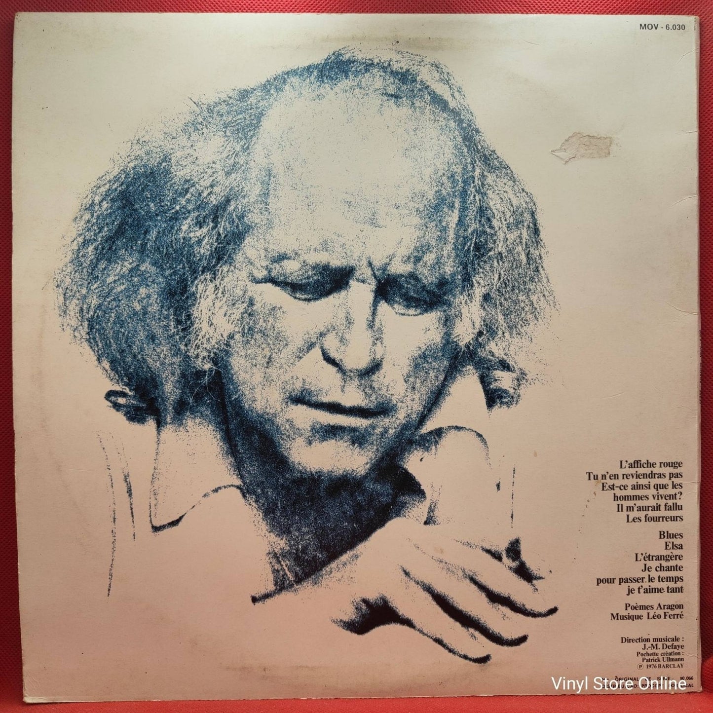 Ferré, Aragon ‎– L'affiche Rouge - Vinyl Store Online