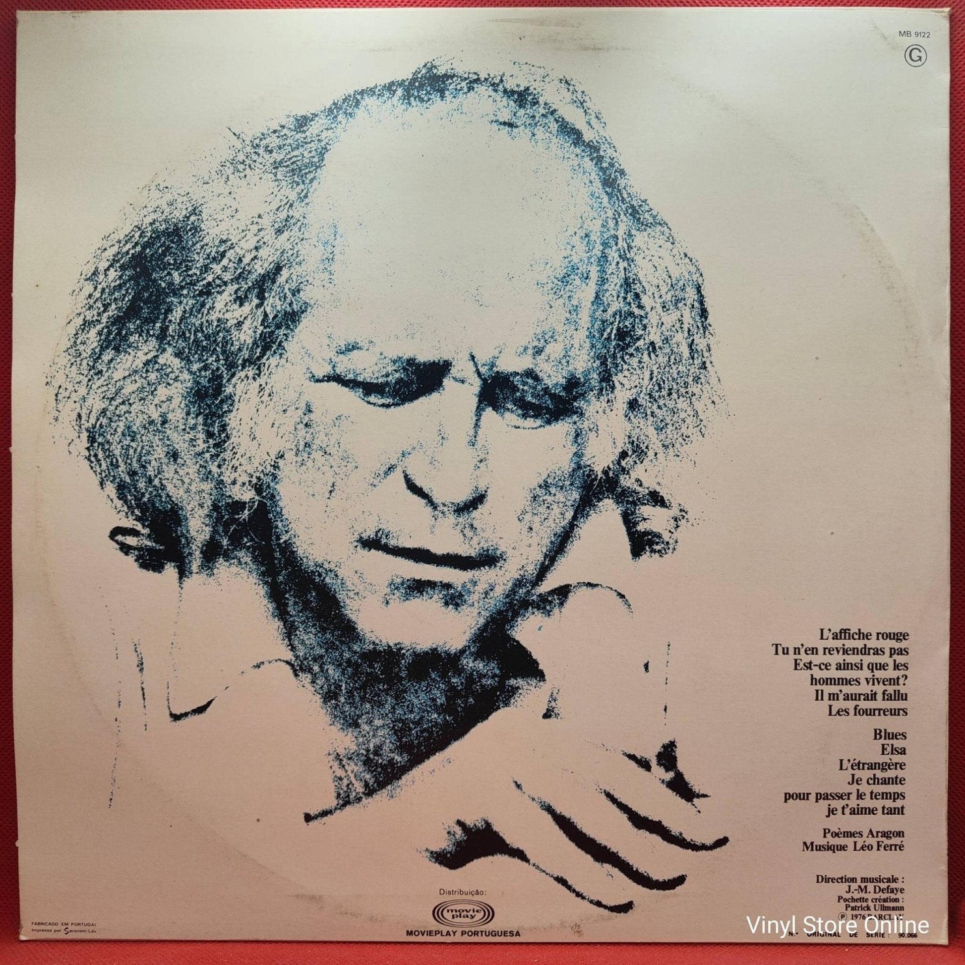 Ferré / Aragon ‎– L´Affiche Rouge - Vinyl Store Online