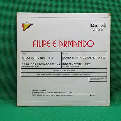 Filipe E Armando ‎– A Paz Entre Nós - Vinyl Store Online