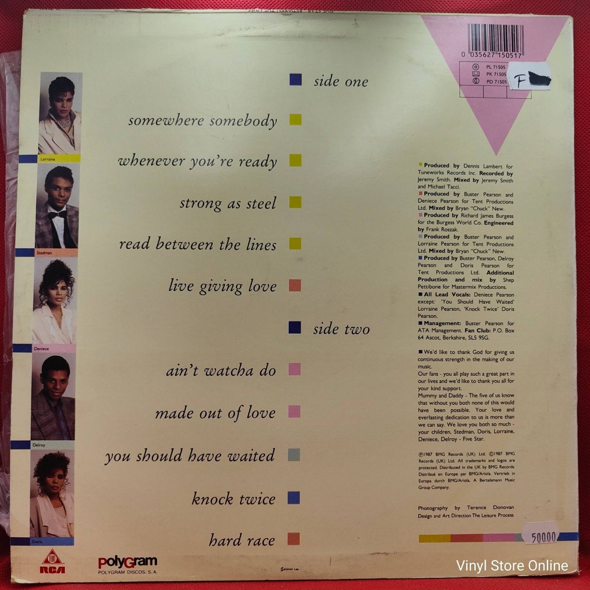 Five Star ‎– Between The Lines - Vinyl Store Online