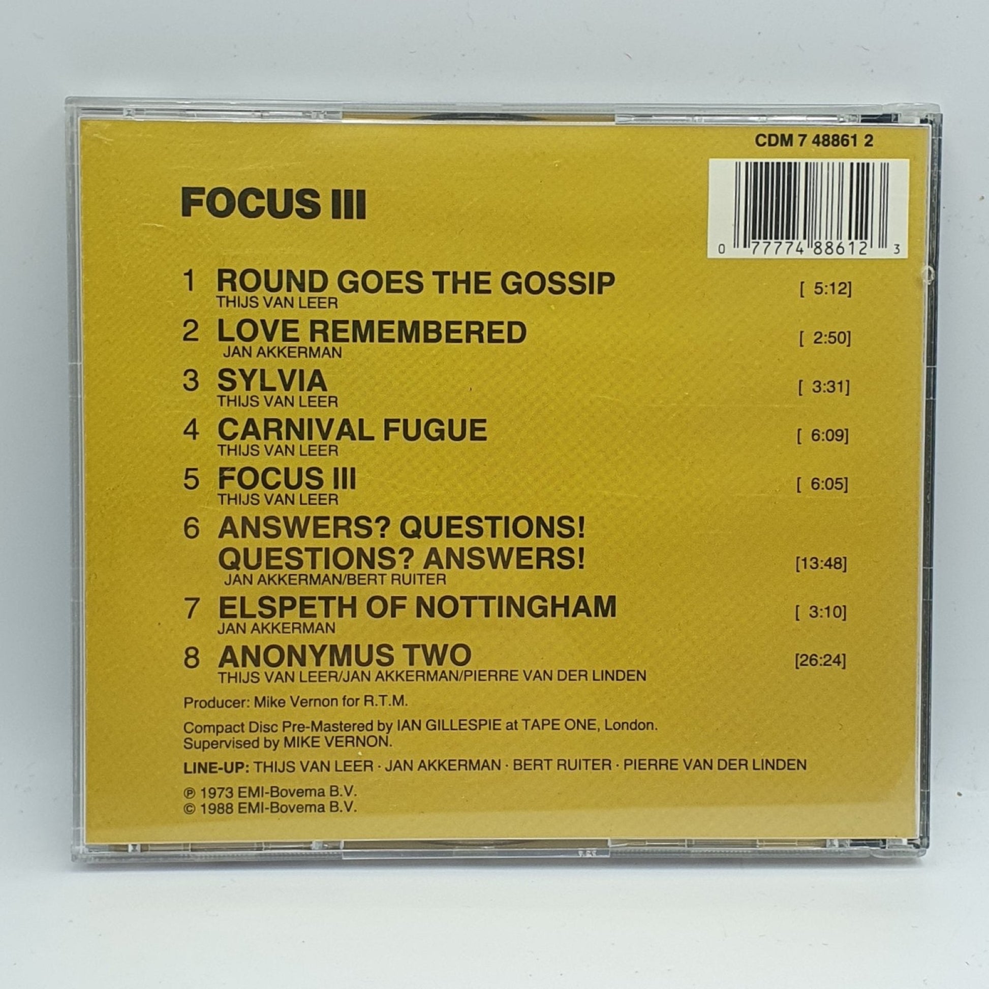Focus ‎– Focus 3 - Vinyl Store Online