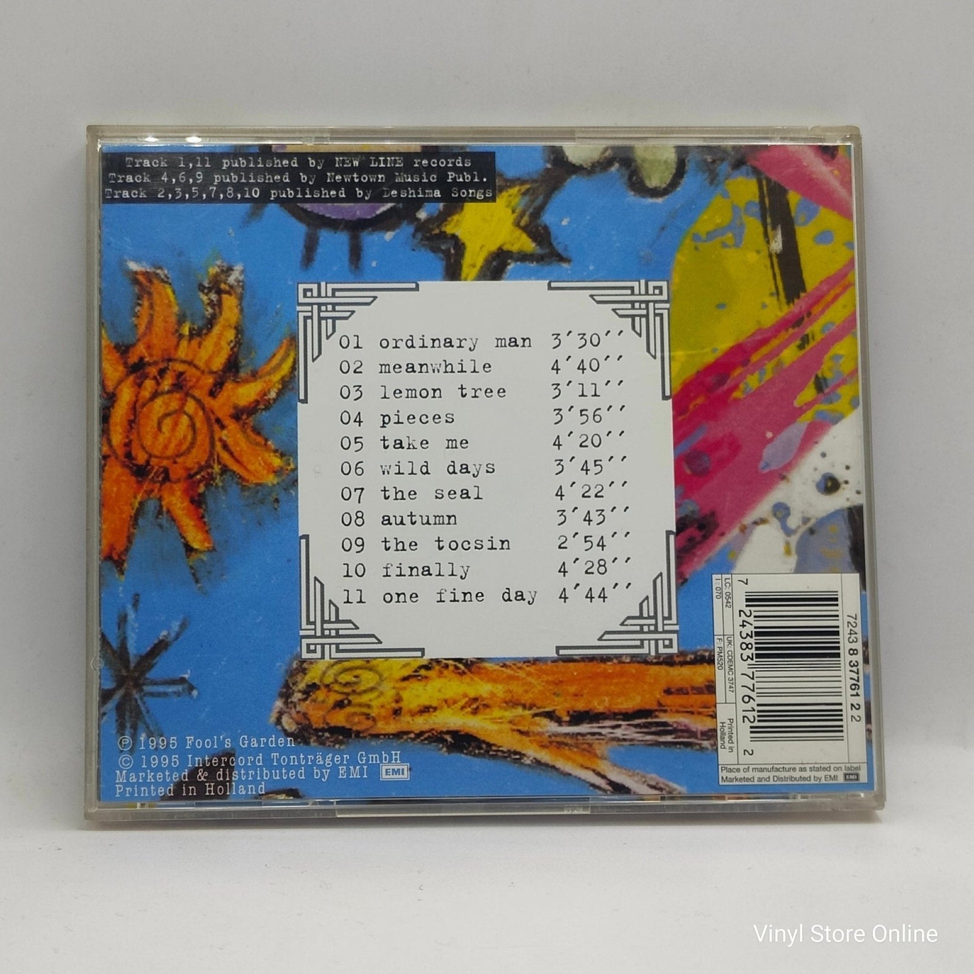 Fool's Garden ‎– Dish Of The Day - Vinyl Store Online