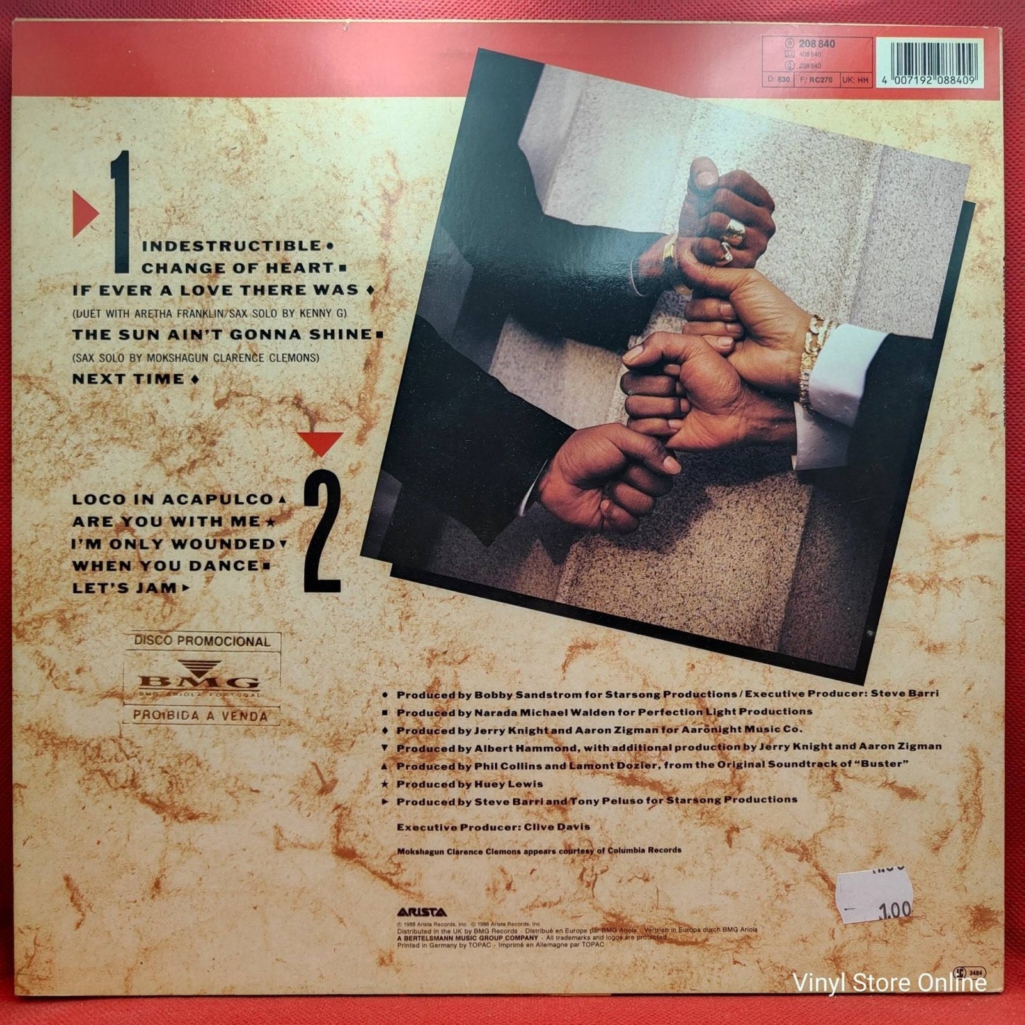 Four Tops ‎– Indestructible - Vinyl Store Online