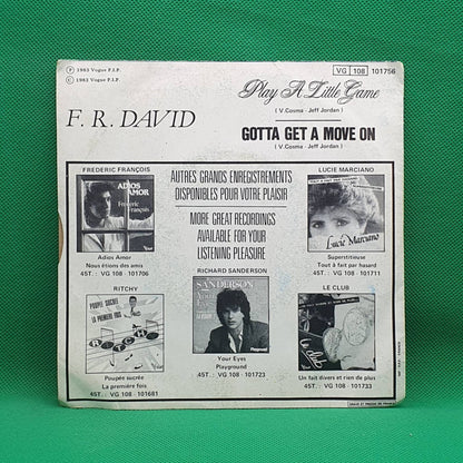 F.R. David ‎– Play A Little Game - Vinyl Store Online