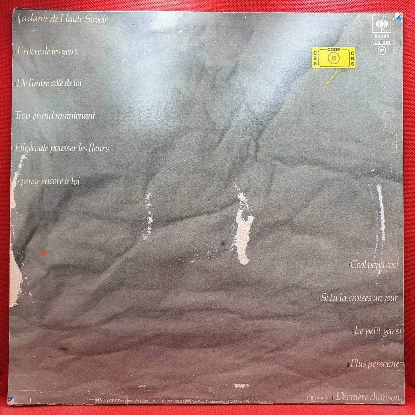 Francis Cabrel ‎– Fragile - Vinyl Store Online