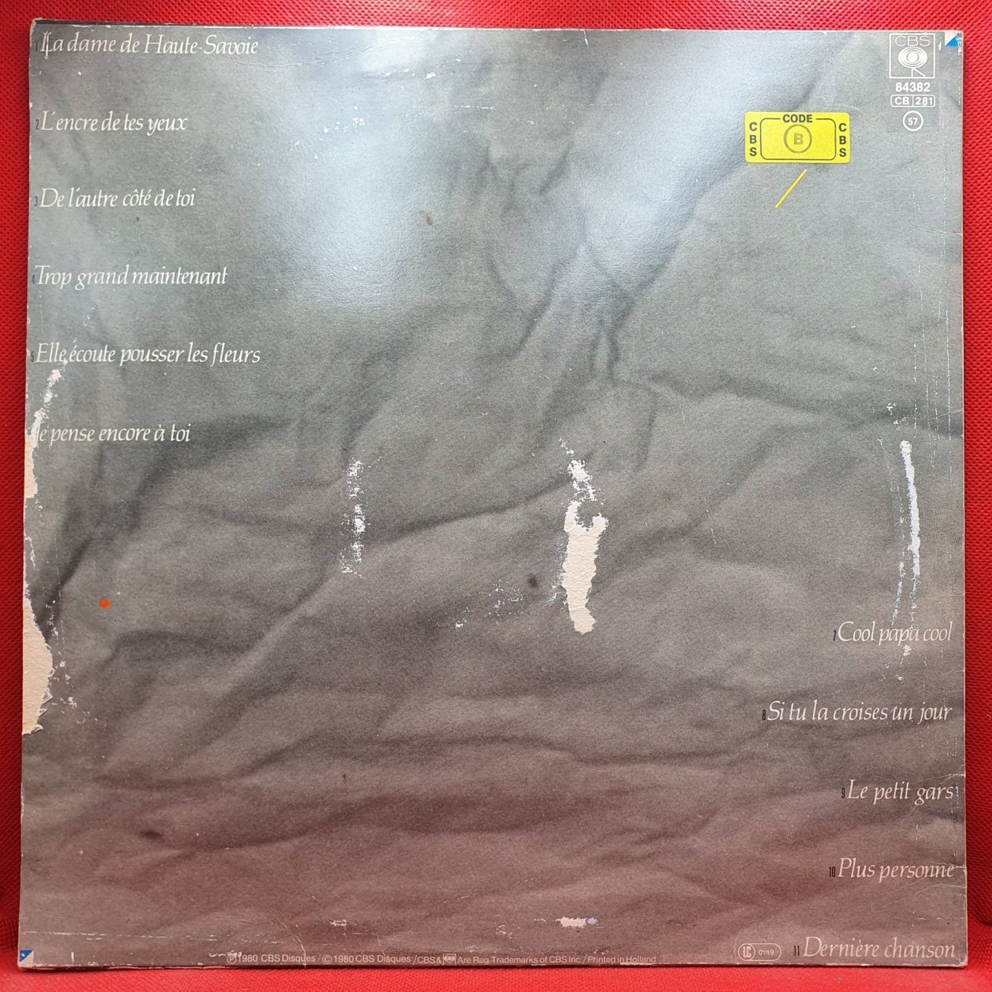 Francis Cabrel ‎– Fragile - Vinyl Store Online