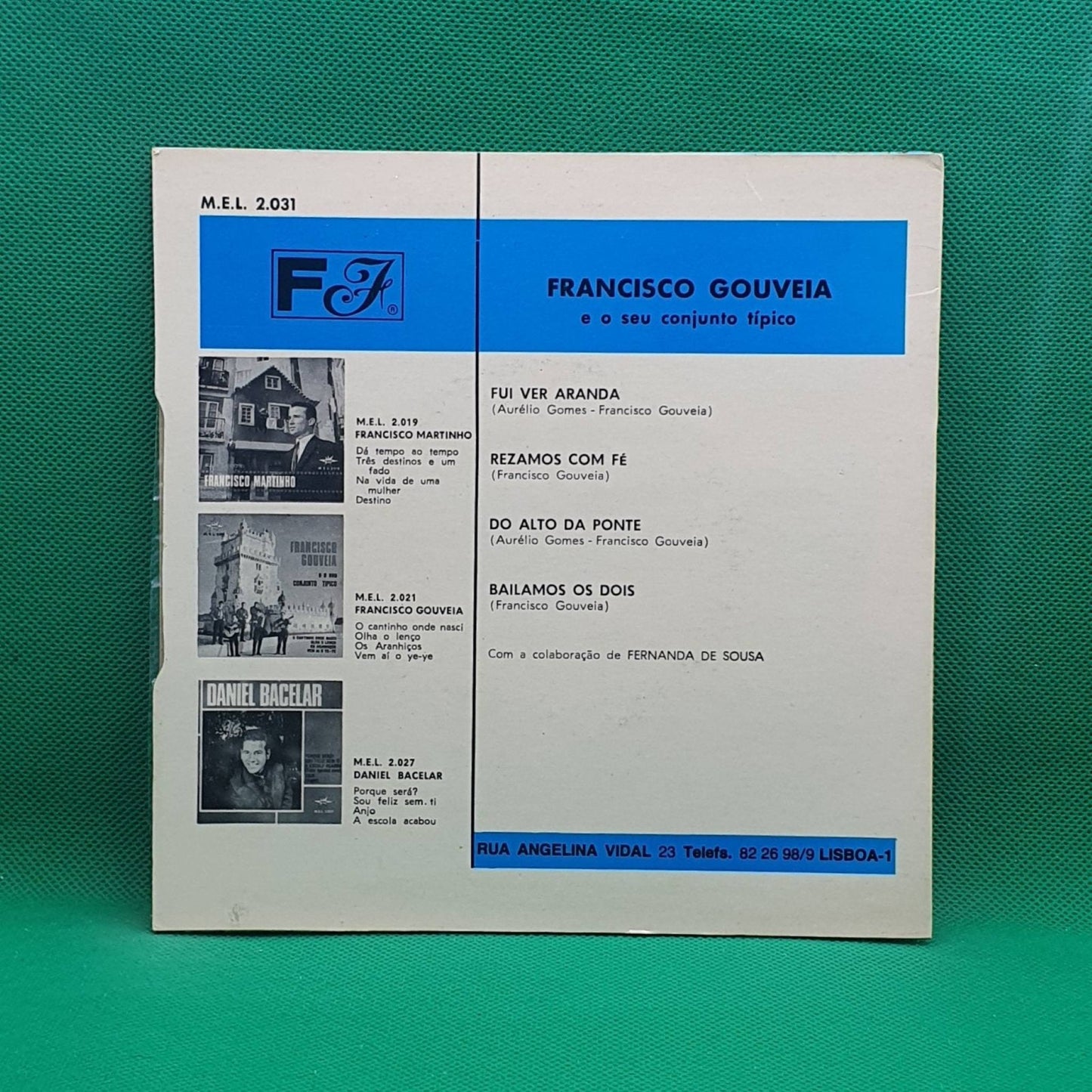 Francisco Gouveia ‎– Fui Ver A Aranda - Vinyl Store Online