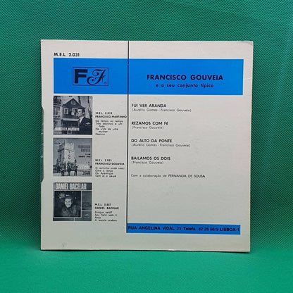 Francisco Gouveia ‎– Fui Ver A Aranda - Vinyl Store Online