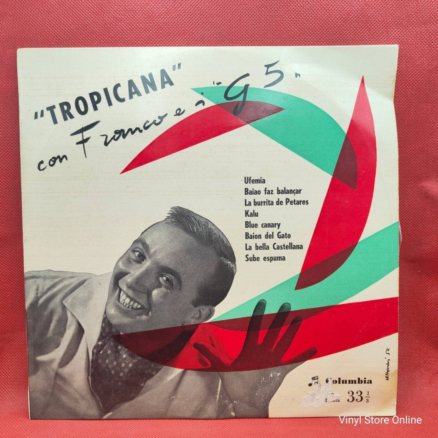 Franco E I "G. 5" ‎– Tropicana - Vinyl Store Online