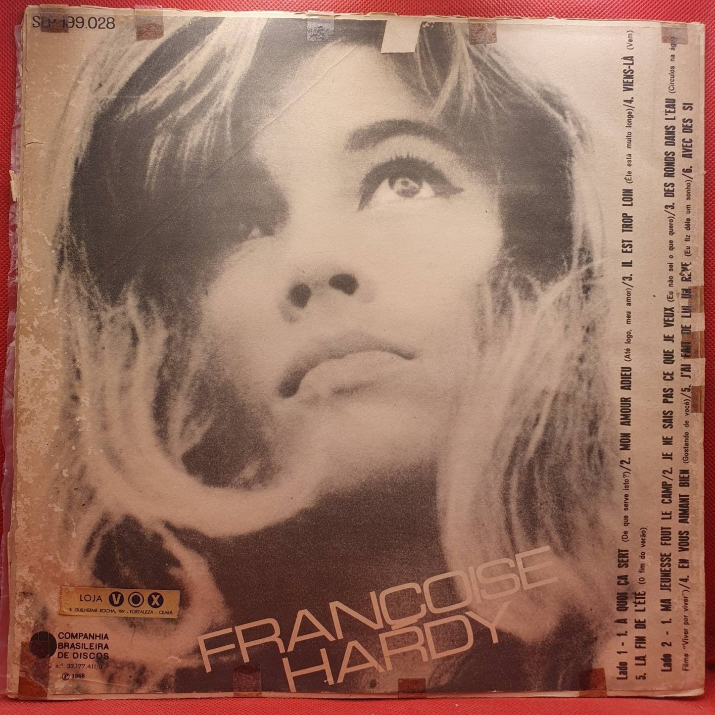 Françoise Hardy ‎– Françoise Hardy - Vinyl Store Online