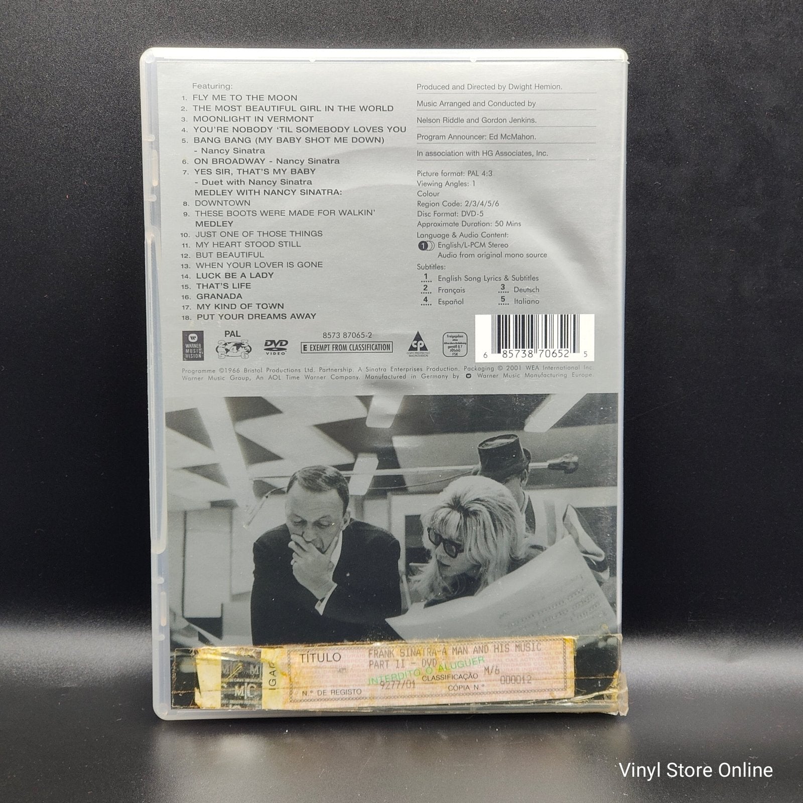 Frank Sinatra ‎– A Man And His Music Part II - Vinyl Store Online