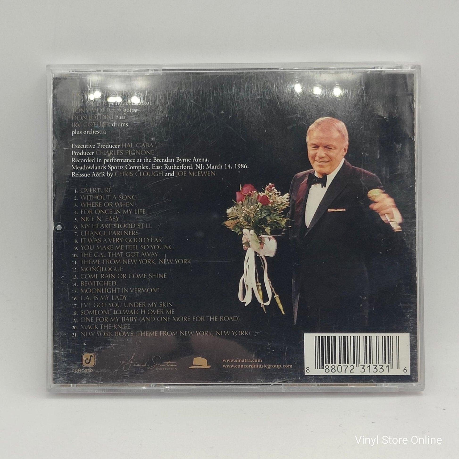 Frank Sinatra ‎– Live At The Meadowlands - Vinyl Store Online