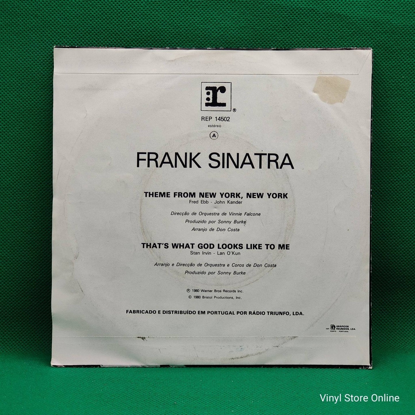 Frank Sinatra ‎– Theme From New York, New York - Vinyl Store Online