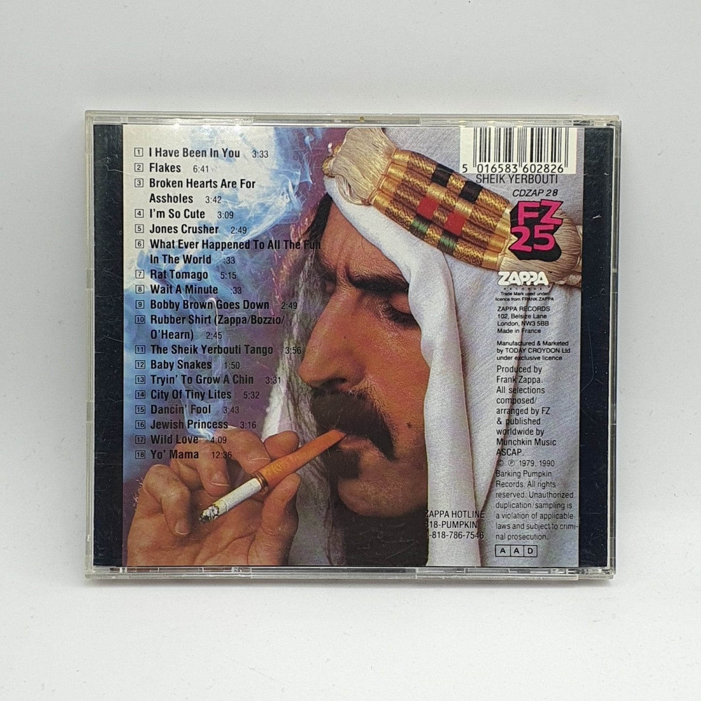 Frank Zappa ‎– Sheik Yerbouti - Vinyl Store Online
