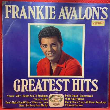 Frankie Avalon ‎– Frankie Avalon's Greatest Hits - Vinyl Store Online